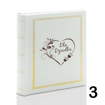 Album dla Babci, Dziadka wsuwany 200 zdjęć 10x15, personalizowany różne wzory